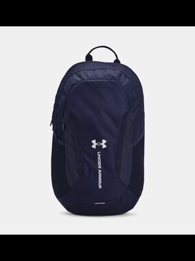 Under Armour Hustle Backpack 6.0 Navy Blue Like New
